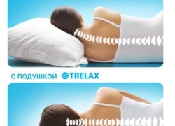 Подушка ортопедическая Trelax Respecta  с эффектом памяти