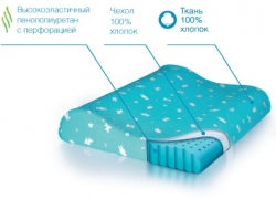 Подушка ортопедическая Trelax Bambini для детей от 5 до 18 месяцев